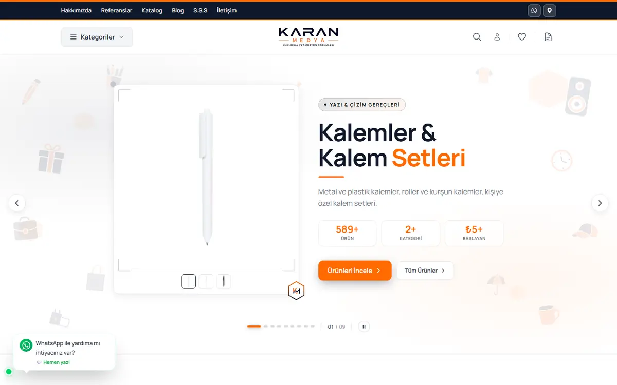 Karan Medya home page