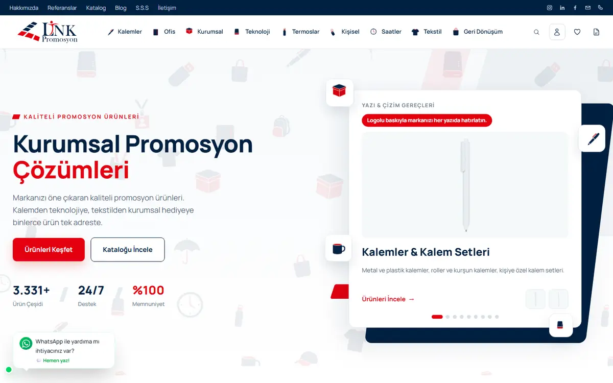 Link Promosyon home page