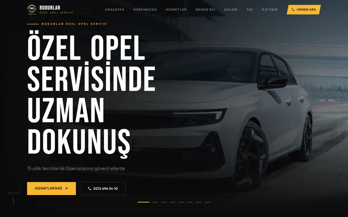 Bodurlar Opel Servisi home page