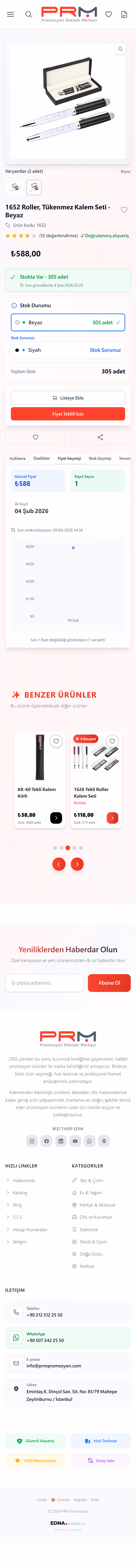Ürün Detay — mobil ekran görüntüsü